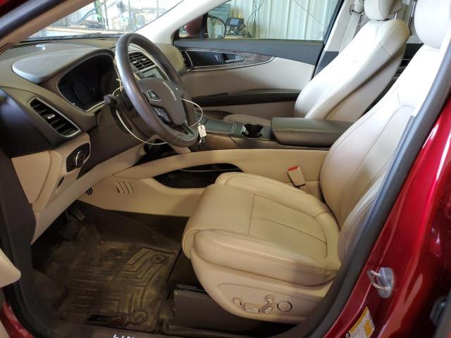 2LMPJ6LP1HBL35009 - 2017 LINCOLN MKX RESERVE Կարմիր լուսանկար 7