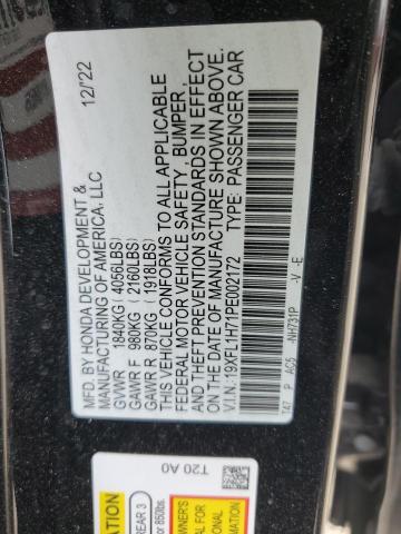 19XFL1H71PE002172 - 2023 HONDA CIVIC EXL Qara foto 12