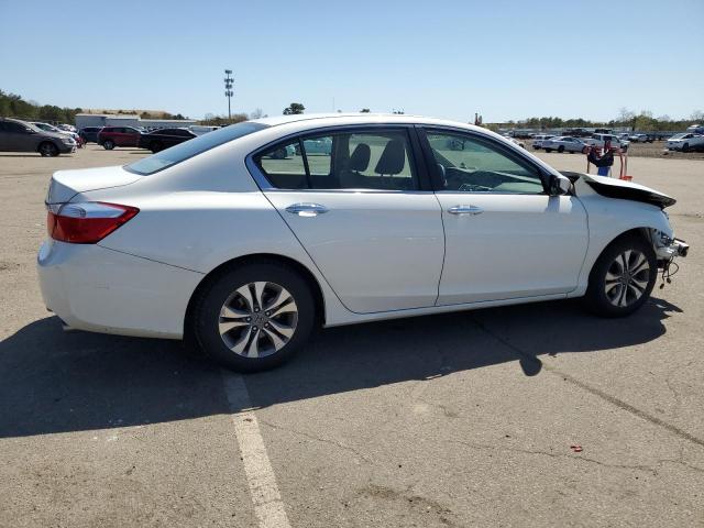 1HGCR2F37EA250922 - 2014 HONDA ACCORD LX WHITE photo 3