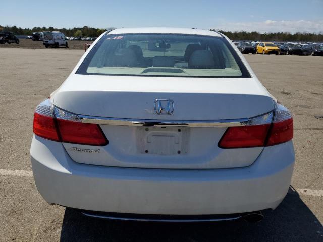 1HGCR2F37EA250922 - 2014 HONDA ACCORD LX WHITE photo 6