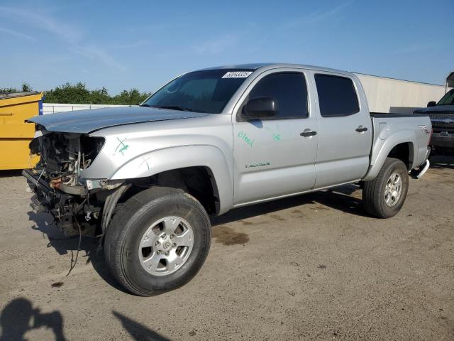 5TEJU62N66Z287258 - 2006 TOYOTA TACOMA DOUBLE CAB PRERUNNER SILVER photo 1