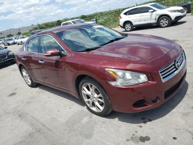 1N4AA5AP3CC864916 - 2012 NISSAN MAXIMA S MAROON photo 4