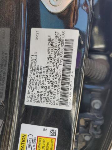 1HGCV1F36MA079181 - 2021 HONDA ACCORD SPORT BLACK photo 13