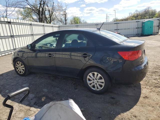 KNAFU4A21D5663654 - 2013 KIA FORTE EX BLACK photo 2