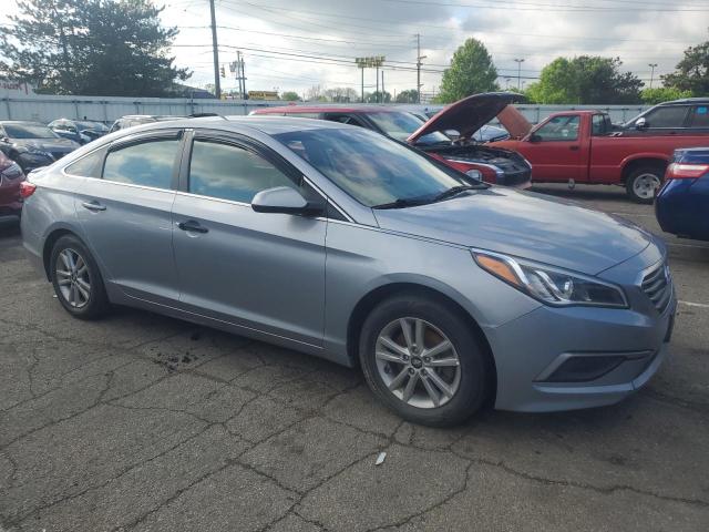 5NPE24AF4HH546373 - 2017 HYUNDAI SONATA SE GRAY photo 4