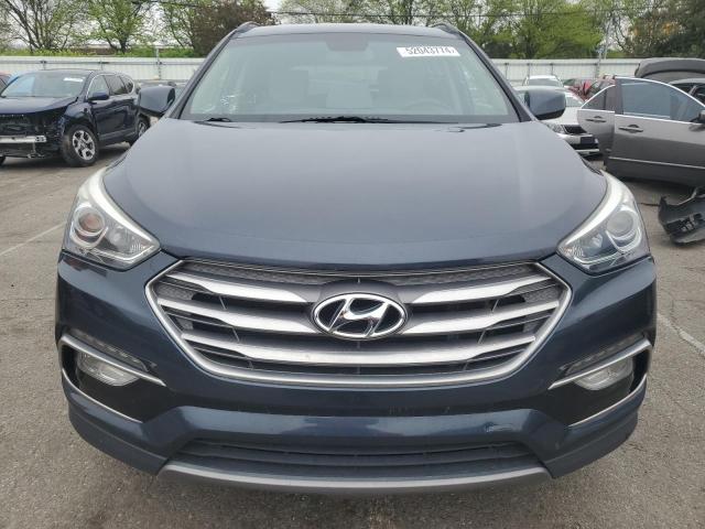 5XYZU3LB0HG414671 - 2017 HYUNDAI SANTA FE S BLUE photo 5