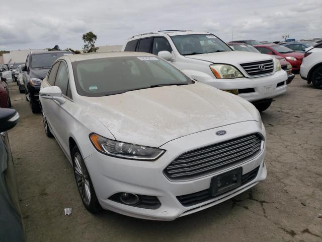 3FA6P0H95ER358989 - 2014 FORD FUSION SE WHITE photo 4