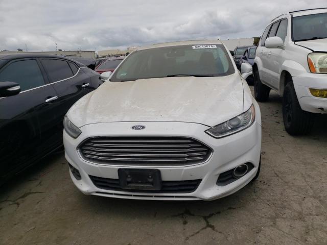 3FA6P0H95ER358989 - 2014 FORD FUSION SE WHITE photo 5