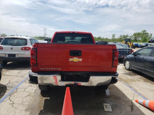 1GCNCPEH3EZ127803 - 2014 CHEVROLET SILVERADO C1500 RED photo 6