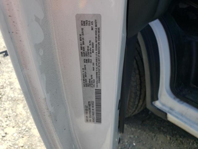 3C6LRVNG4RE148279 - 2024 RAM PROMASTER 1500 STANDARD WHITE photo 13