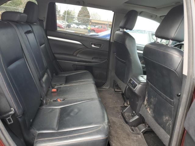 5TDJKRFHXES010247 - 2014 TOYOTA HIGHLANDER XLE MAROON photo 11