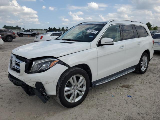 4JGDF6EE0HA821639 - 2017 MERCEDES-BENZ GLS 450 4MATIC WHITE photo 1