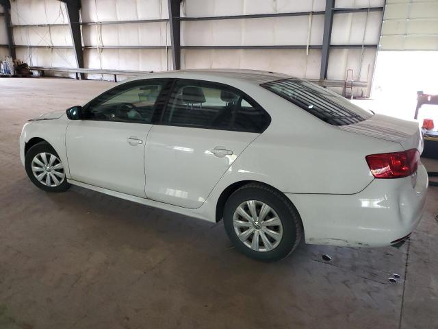 3VW2K7AJ4DM428379 - 2013 VOLKSWAGEN JETTA BASE WHITE photo 2