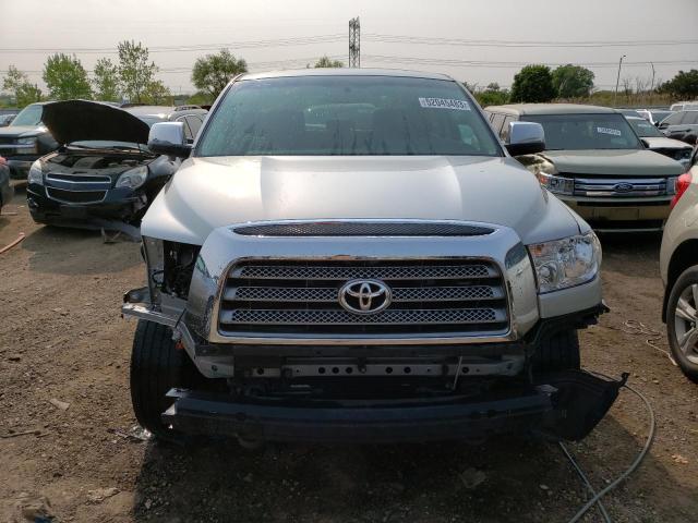 5TBDV58128S522658 - 2008 TOYOTA TUNDRA CREWMAX LIMITED SILVER photo 5