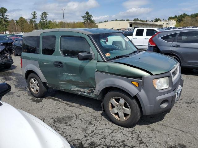 5J6YH28513L038910 - 2003 HONDA ELEMENT EX GREEN photo 4