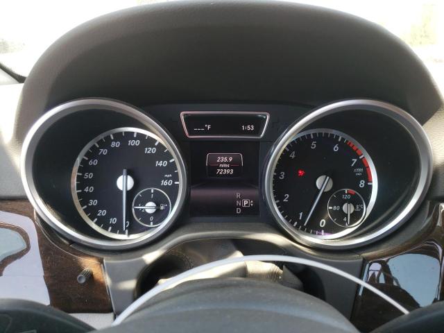 4JGDA5HB9EA367803 - 2014 MERCEDES-BENZ ML 350 4MATIC SILVER photo 9