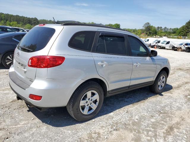 5NMSG73DX9H275092 - 2009 HYUNDAI SANTA FE GLS SILVER photo 3