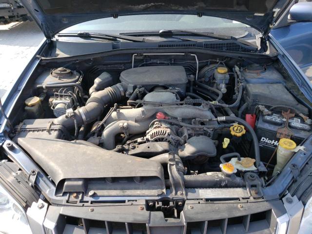 4S4BP60CX87352230 - 2008 SUBARU OUTBACK BLUE photo 11