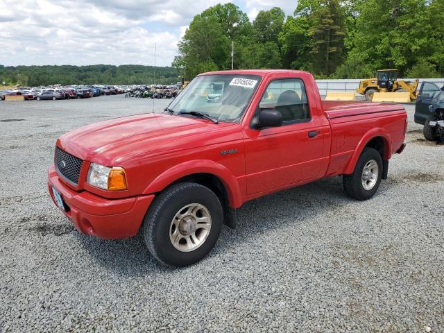 1FTYR10U72TA69867 - 2002 FORD RANGER RED photo 1