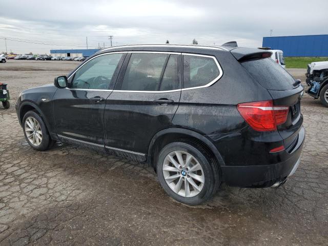 5UXWX9C59D0A25410 - 2013 BMW X3 XDRIVE28I BLACK photo 2