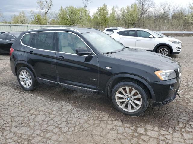 5UXWX9C59D0A25410 - 2013 BMW X3 XDRIVE28I BLACK photo 4