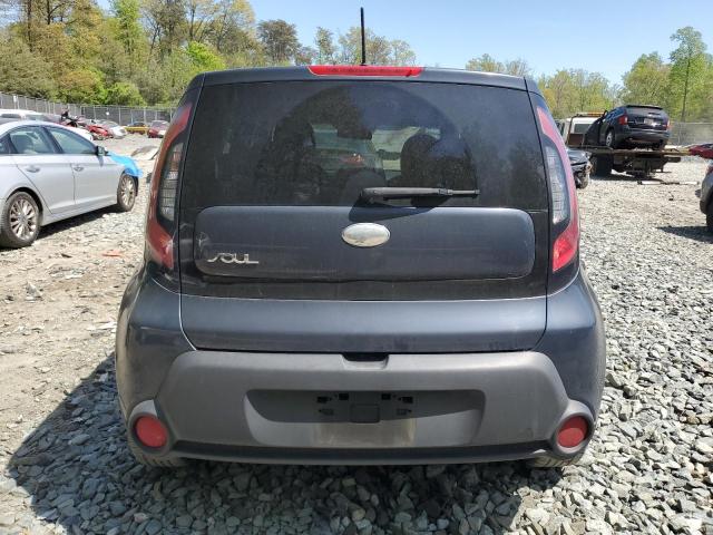 KNDJP3A51E7007209 - 2014 KIA SOUL + GRAY photo 6