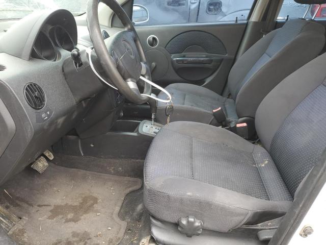 KL1TD66657B722344 - 2007 CHEVROLET AVEO BASE Ağ foto 7