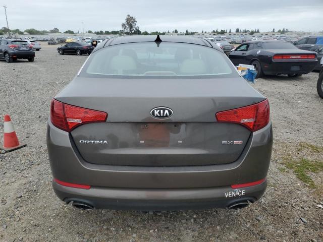 5XXGN4A74DG141435 - 2013 KIA OPTIMA EX BROWN photo 6