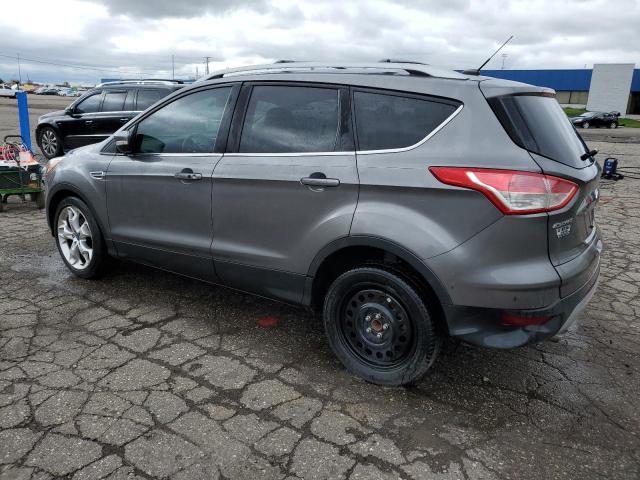 1FMCU0JX1EUB12721 - 2014 FORD ESCAPE TITANIUM GRAY photo 2