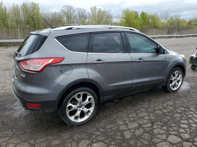 1FMCU0JX1EUB12721 - 2014 FORD ESCAPE TITANIUM GRAY photo 3