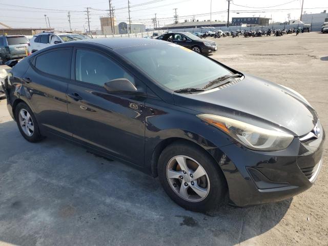 5NPDH4AE4FH641336 - 2015 HYUNDAI ELANTRA SE BLACK photo 4