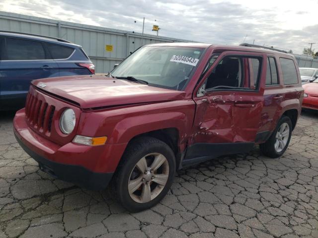 1C4NJPFB7HD184779 - 2017 JEEP PATRIOT LATITUDE MAROON photo 1