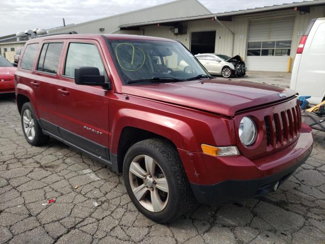 1C4NJPFB7HD184779 - 2017 JEEP PATRIOT LATITUDE MAROON photo 4