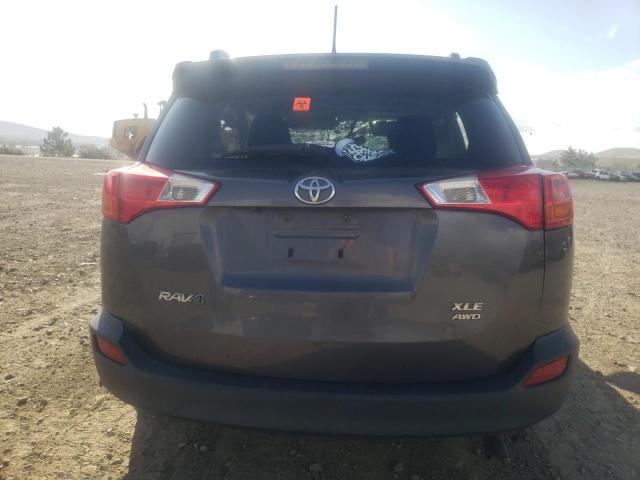 JTMRFREV0FD140260 - 2015 TOYOTA RAV4 XLE GRAY photo 6