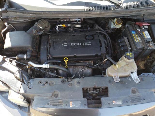 1G1JB6SG5D4193104 - 2013 CHEVROLET SONIC LS ნაცრისფერი ფოტო 11