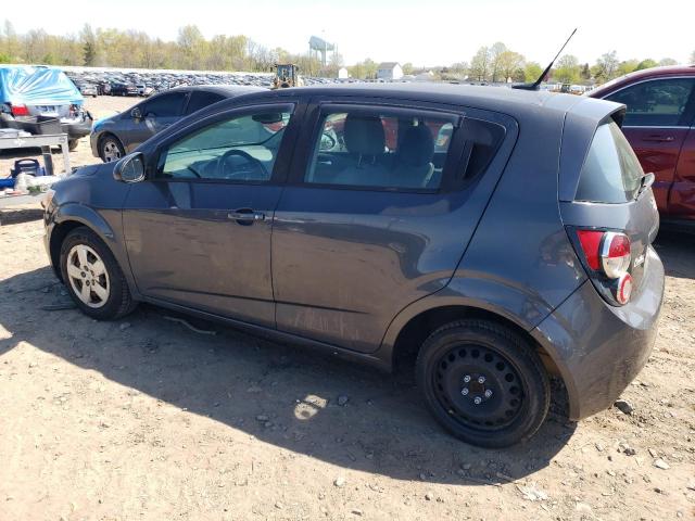 1G1JB6SG5D4193104 - 2013 CHEVROLET SONIC LS GRAY photo 2