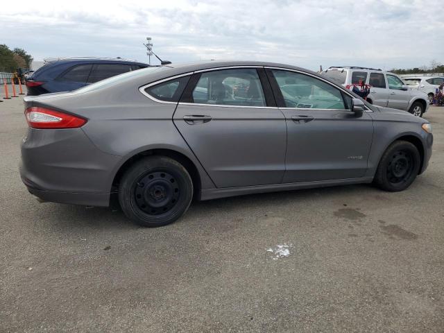 3FA6P0LU3ER117444 - 2014 FORD FUSION SE HYBRID GRAY photo 3