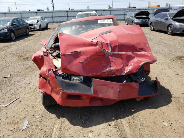 1G1FP23T4NL141496 - 1992 CHEVROLET CAMARO RS RED photo 5