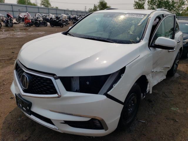 5J8YD4H8XKL014340 - 2019 ACURA MDX ADVANCE WHITE photo 1