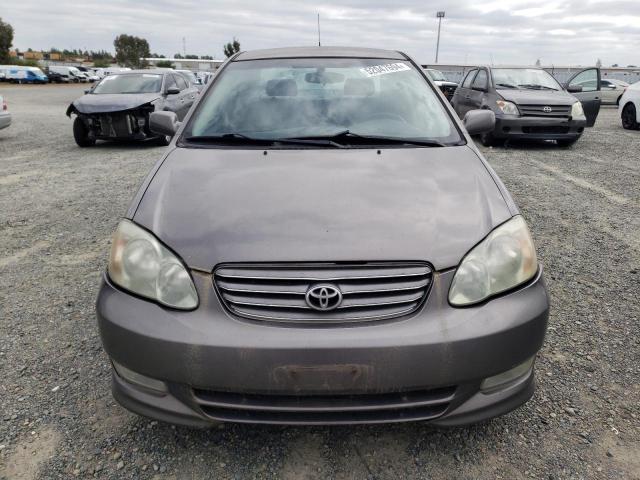 1NXBR32E73Z077840 - 2003 TOYOTA COROLLA CE GRAY photo 5