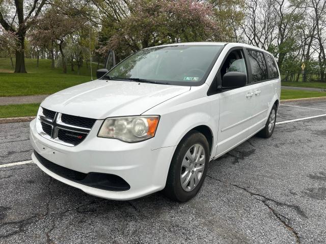 2C4RDGBG4ER259229 - 2014 DODGE GRAND CARA SE WHITE photo 2