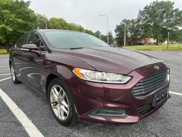 3FA6P0H75DR262504 - 2013 FORD FUSION SE BURGUNDY photo 1