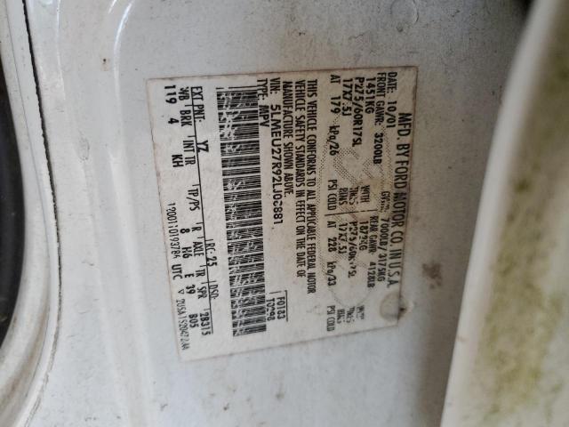 5LMEU27R92LJ08881 - 2002 LINCOLN NAVIGATOR 白色 照片 13