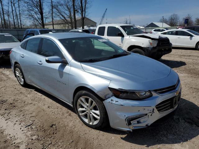 1G1ZE5ST1HF250376 - 2017 CHEVROLET MALIBU LT GRAY photo 4