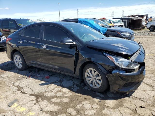 3KPC24A65ME135084 - 2021 HYUNDAI ACCENT SE BLACK photo 4