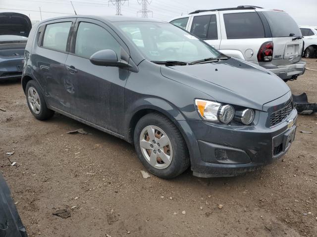 1G1JA6SH2E4125744 - 2014 CHEVROLET SONIC LS GRAY photo 4