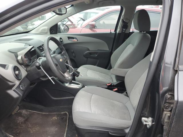 1G1JA6SH2E4125744 - 2014 CHEVROLET SONIC LS GRAY photo 7