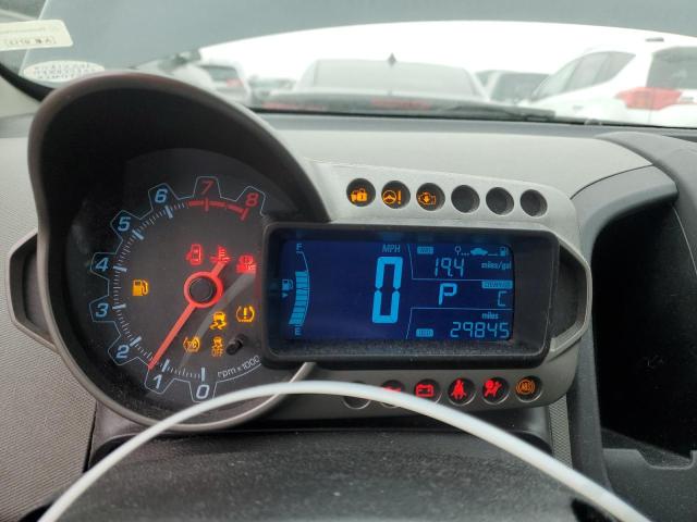 1G1JA6SH2E4125744 - 2014 CHEVROLET SONIC LS GRAY photo 9