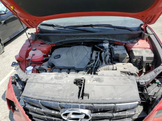 5NMJFCAE9NH059313 - 2022 HYUNDAI TUCSON SEL RED photo 12