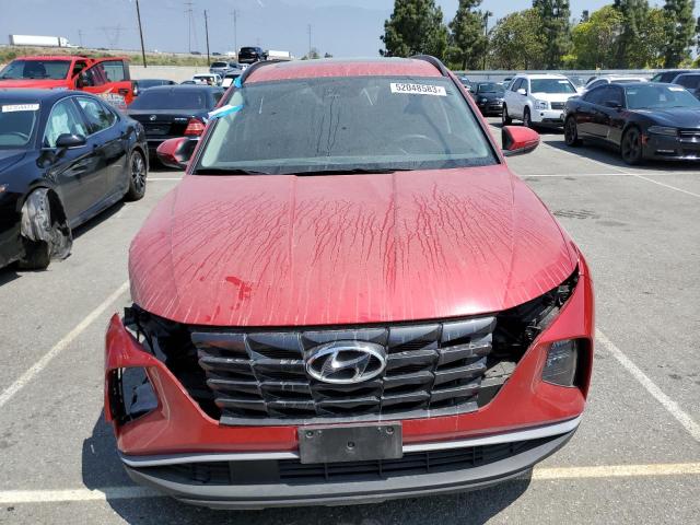 5NMJFCAE9NH059313 - 2022 HYUNDAI TUCSON SEL RED photo 5